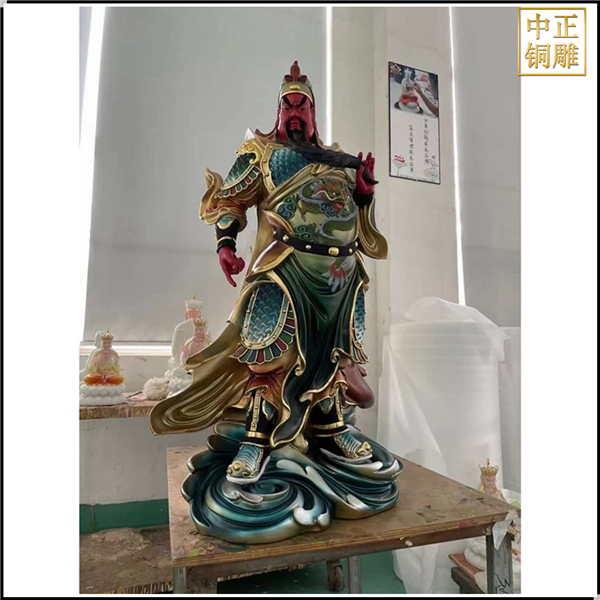 寺廟關公銅像鑄造廠.jpg