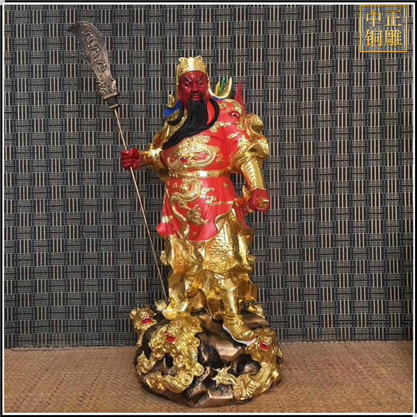 鑄銅仿銅關羽工藝品.jpg